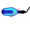 motosiklet parklı led sinyal 2 li sarı+mavi