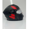 Motosiklet Kask Çene Açılır Vizörlü