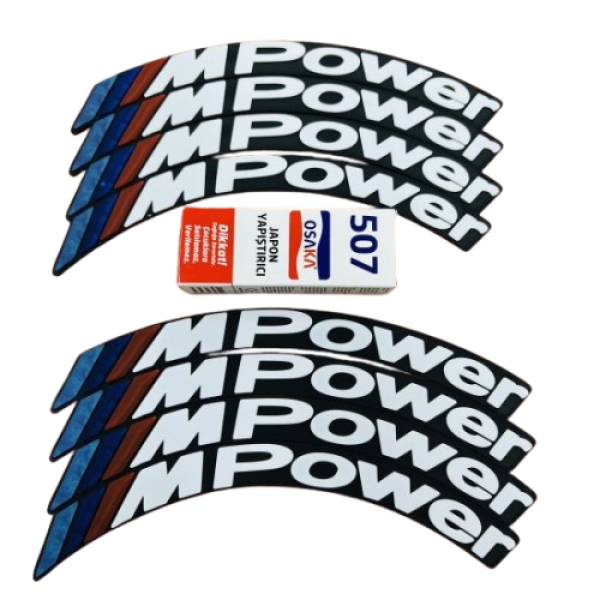 Motosiklet Lastik Yazısı MPower