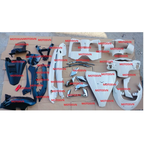 Tvs Jupiter 125 Kaporta Seti 26 Parça Beyaz