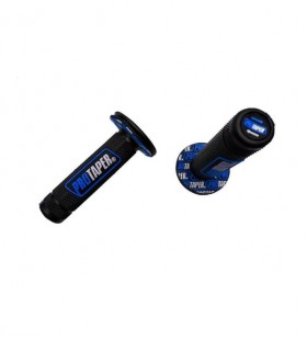 Motosiklet Cg Cross Scooter Protaper Elcik Slikonlu  Siyah-Mavi