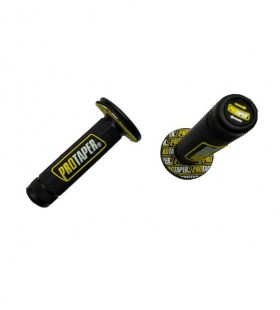 Motosiklet Cg Cross Scooter Protaper Elcik Slikonlu  Siyah-Sarı