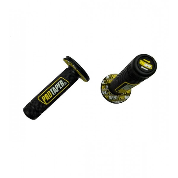 Motosiklet Cg Cross Scooter Protaper Elcik Slikonlu  Siyah-Sarı