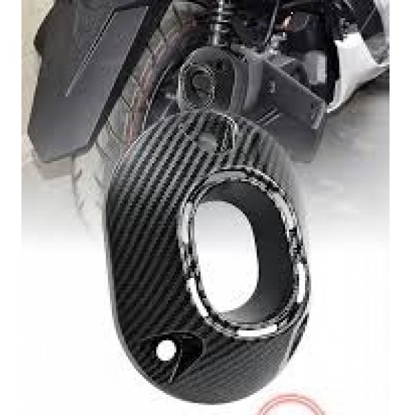 Honda Pcx Uyumlu Egzoz Ucu 2021-2026 Karbon Desen