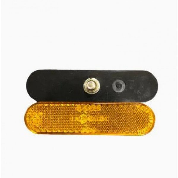 Motosıklet Reflektör 6mm Oval Sarı